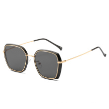 2020 new arrivals retro fashion gradient shades custom designer luxury metal plastic sunglasses women men 9052